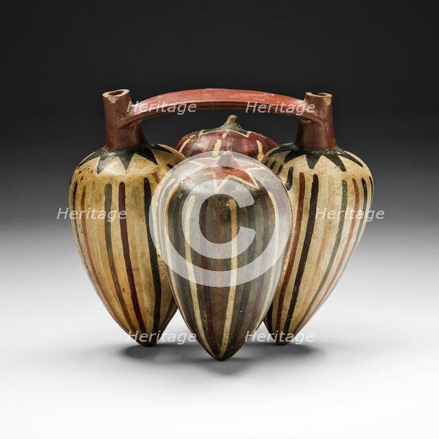 Vessel in the Form of Pepino Peppers, 180 B.C./A.D. 500. Creator: Unknown.