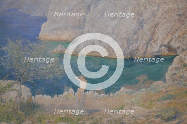 Le Matin (Calanque de Porquerolles), 1894. Creator: Auburtin, Jean Francis (1866-1930).