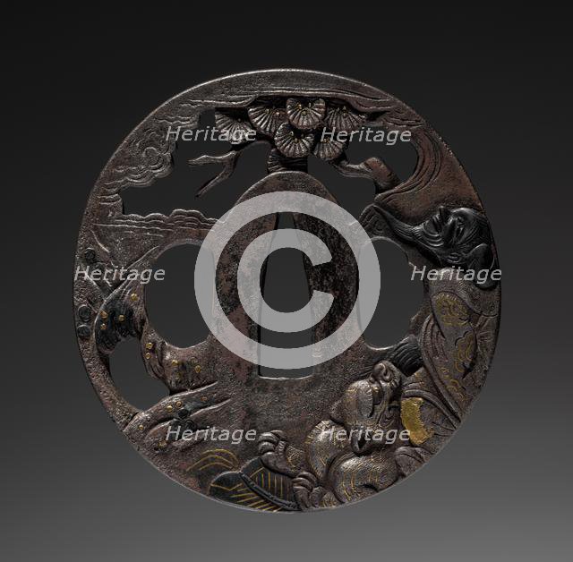 Sword Guard, 1700s-1800s. Creator: Unknown.