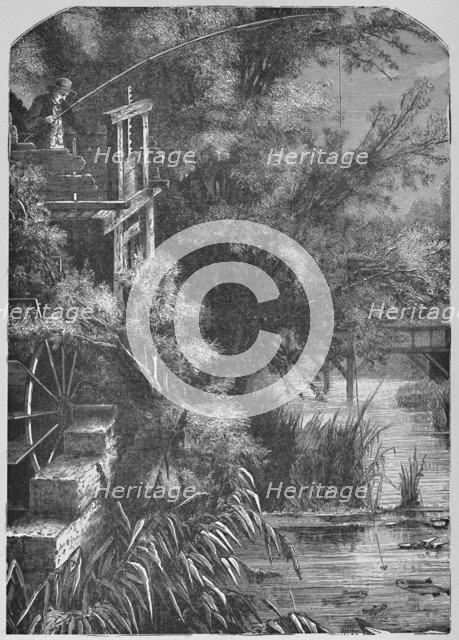 'Scene on a Creek Emptying Into The Little Juniata', 1883. Artist: Unknown.