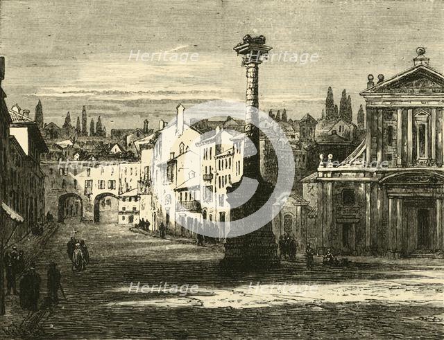 'View in Milan', 1890.   Creator: Unknown.