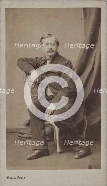 Portrait of Louis de Loménie (1818-1878). Creator: Petit, Pierre (1598-1677).