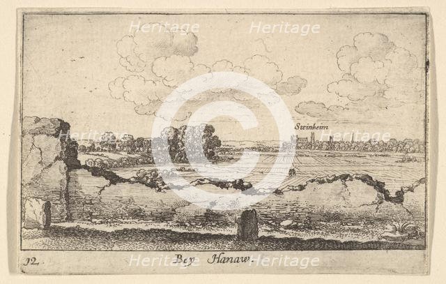 Hanau, 1635. Creator: Wenceslaus Hollar.