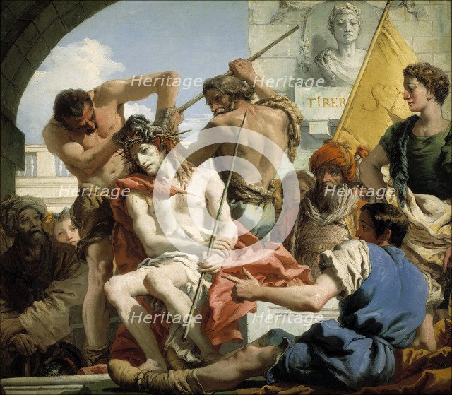 Christ Crowned with Thorns, 1772. Artist: Tiepolo, Giandomenico (1727-1804)