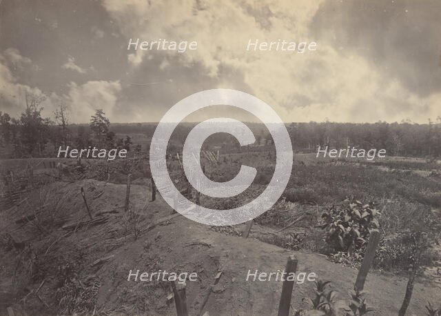 Battle Field of Atlanta, Georgia, July 22nd 1864 No. 2, 1860s. Creator: George N. Barnard.