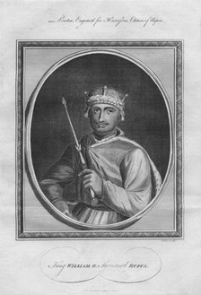 King William II (William Rufus), 1786.  Artist: Anon.