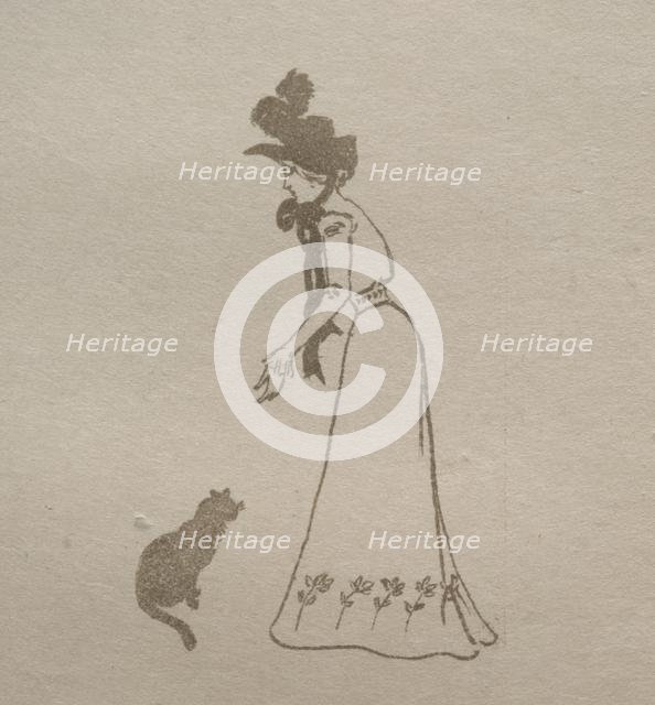 Sagot's Gallery, 1898. Creator: Georges Alfred Bottini (French, 1874-1907).