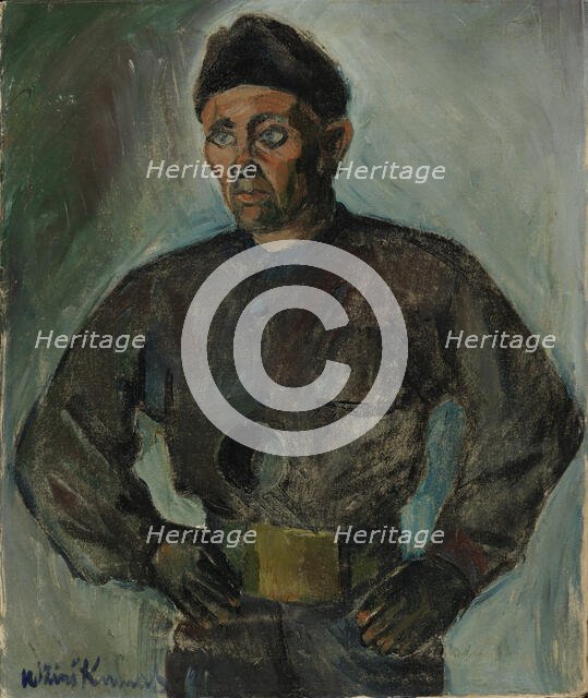 Chimneysweep, 1928. Creator: Vaino Kunnas.