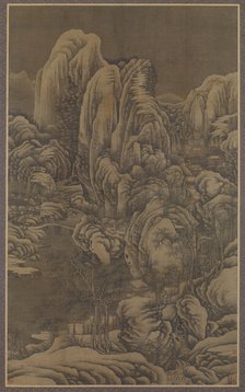 Mount Emei under Heavy Snow, 17th century. Creator: Unknown.