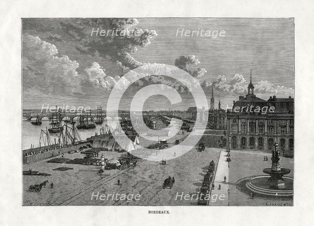 'Bordeaux' France, 1879.Artist: A Sargent
