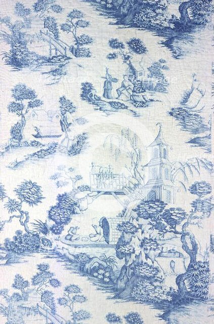 Bedcover, France, c. 1790. Creator: Unknown.