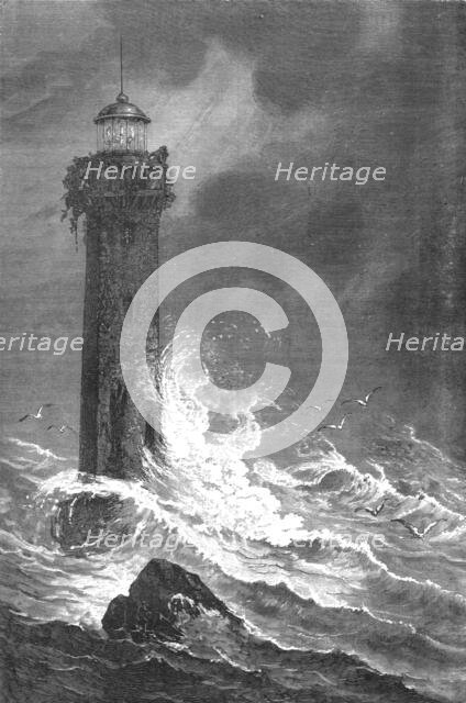 'Hazard Lighthouse, Florida; A Flying Visit to Florida', 1875. Creator: Thomas Mayne Reid.