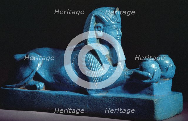Sphinx of Amenhotep III, 15th-14th century BC. Artist: Unknown