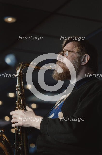 Lew Tabackin, Jazz Inn Party, Nordwijk, Netherlands, 1989. Creator: Brian Foskett.
