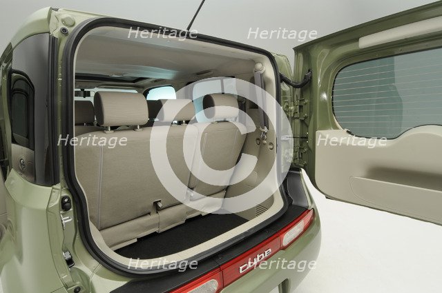 Nissan Cube 2008. Artist: Simon Clay.