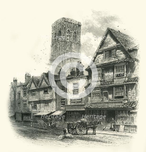 'Temple Street, Bristol', c1870.