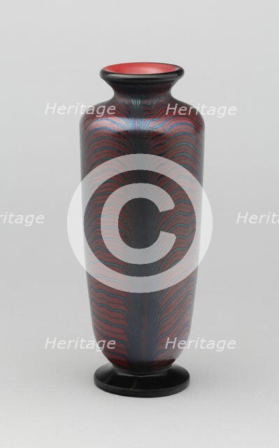 Vase, 1900/20. Creators: Tiffany & Co, Tiffany Glass.