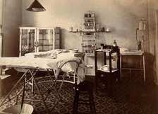 Wotton Lodge, Gloucester: operating theatre and equipment, c1909. Creator: Unknown.