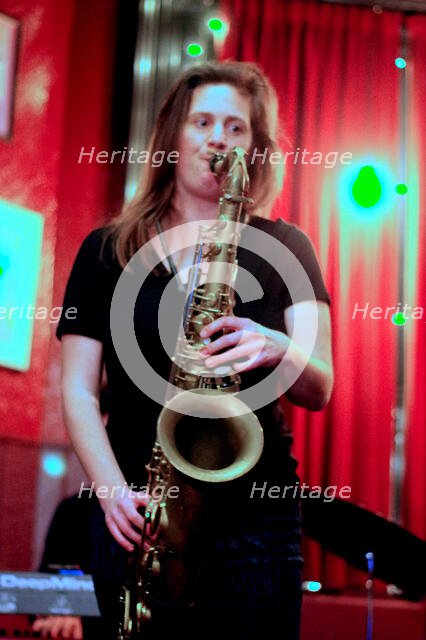 Arabella Sprot, Speakeasy Jazz Club, Wick Inn, Hove, East Sussex, 31 Jan 2024. Creator: Brian O'Connor.