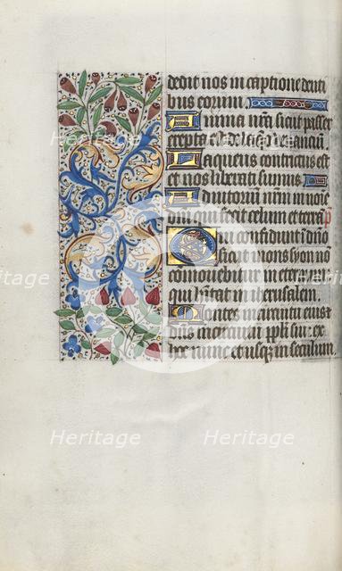 Book of Hours (Use of Rouen): fol. 65v, c. 1470. Creator: Master of the Geneva Latini (French, active Rouen, 1460-80).