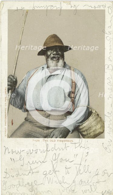 The Old Fisherman, 1903 - 1904. Creator: Detroit Publishing Company.