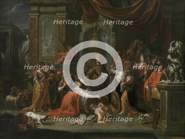 The City of Antwerp Honours the Austrian Dynasty, 1716. Creator: Jacques Ignatius de Roore.