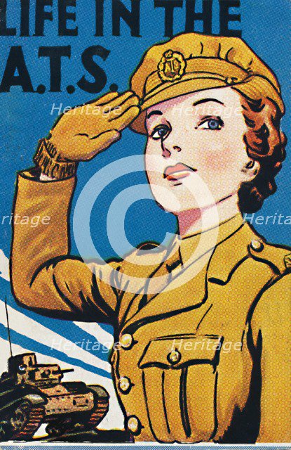 'Life in the A.T.S.', 1940. Artist: Unknown.
