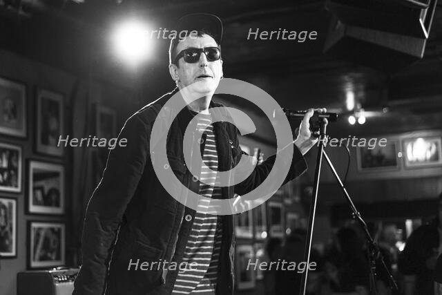 Andy Blade, Eater live at 100 Club, London, Mar 2023. Creator: Annapaola Marchesani.