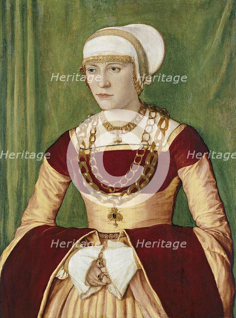 Portrait of Ursula Rudolph. Artist: Beham, Barthel (c. 1502-1540)