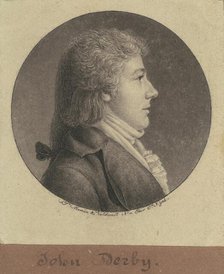 John Derby, 1796. Creator: Charles Balthazar Julien Févret de Saint-Mémin.