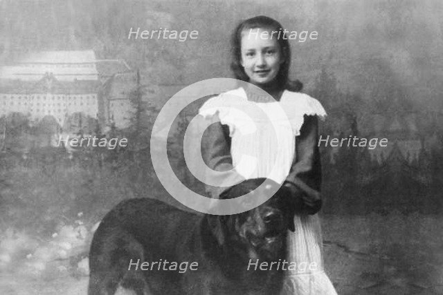 Anastasia Tsvetaeva, 1905.