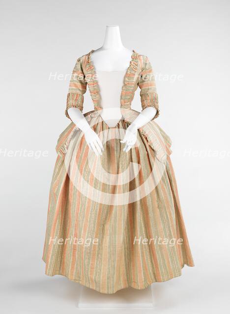Dress, French, ca. 1775. Creator: Unknown.