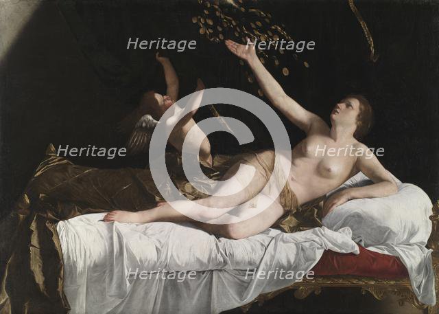 Danaë, c. 1623. Creator: Orazio Gentileschi (Italian, 1563-1639).