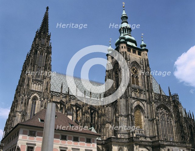 St Vitus Cathedral, Prague, Czech Republic