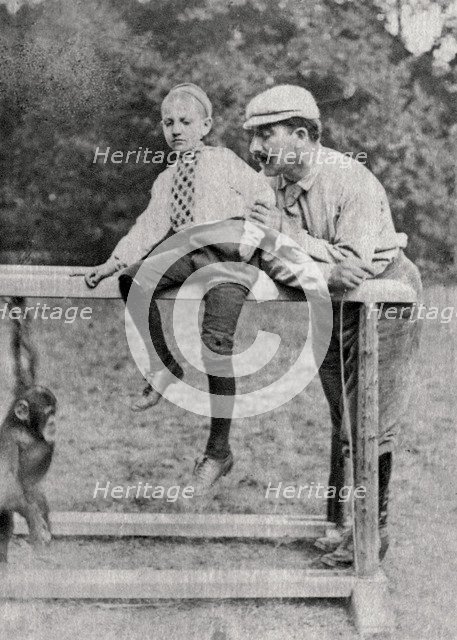 Lucien Guitry, French actor, 1895. Artist: Unknown