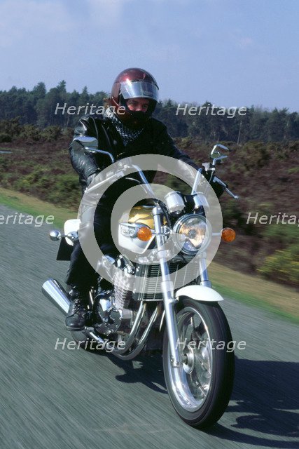 1996 Triumph Adventurer motorcycle. Artist: Unknown.