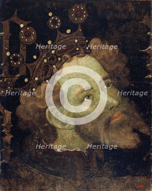 Peter IV (1319-1387), King of Aragon. Artist: Mateu, Jaume (before 1402-after 1452)