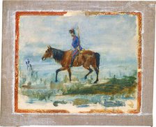 Hussars, 1878. Creator: Henri de Toulouse-Lautrec.