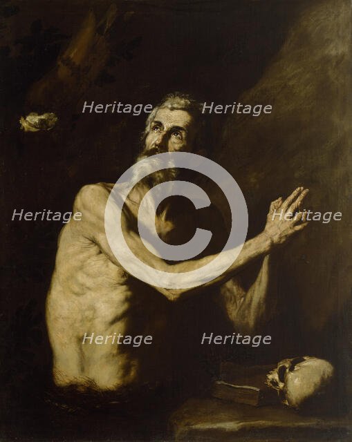 Saint Paul the Hermit, ca.1638. Creator: Jusepe de Ribera.