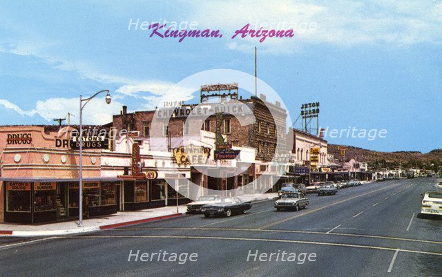 Kingman, Arizona, USA, 1963. Artist: Bob Petley