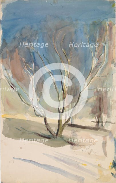 Landscape, 1890-1925. Creator: Magnus Enckell.