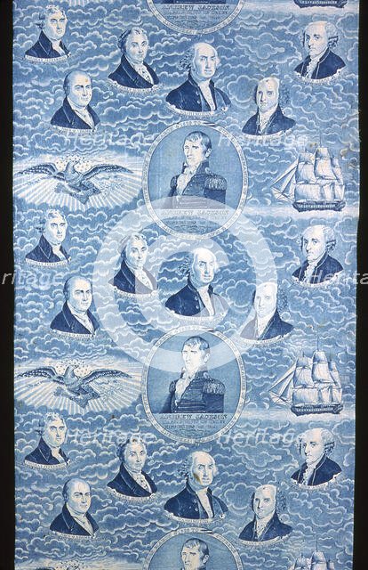 Panel (Furnishing Fabric), England, c. 1830. Creator: Unknown.