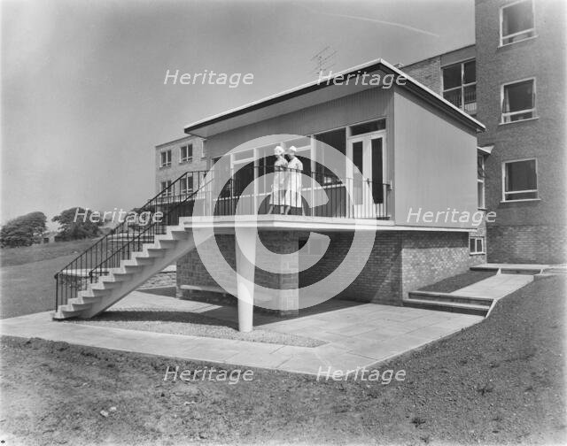 West Cumberland Hospital, Homewood Road, Homewood, Whitehaven, Copeland, Cumbria, May 1960. Creator: John Laing plc.