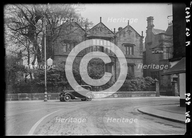 Manor Club, Manor Square, Otley, Leeds, 1942. Creator: George Bernard Wood.
