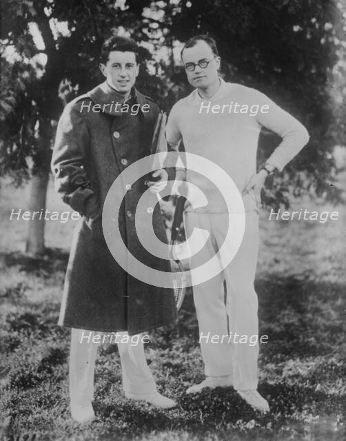 Captain R. Norris Williams, Captain Watson M. Washburn, between c1915 and c1920. Creator: Bain News Service.