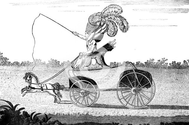 'Phaetona, or Modern Female Taste', 1776. Artist: Colley