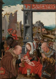 The Adoration of the Magi, c.1520-c.1525. Creator: Jan Mostaert.