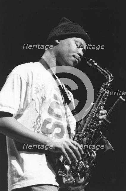 Steve Coleman, 1995. Creator: Brian Foskett.