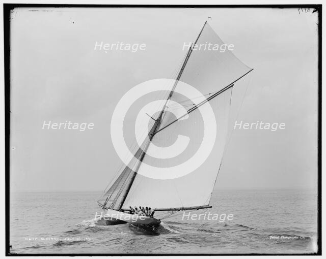 Alborak, 1891 July 16. Creator: Unknown.