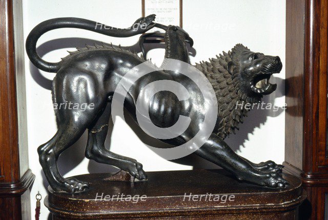 The Chimera Etruscan Bronze, 5th century BC Artist: Unknown.